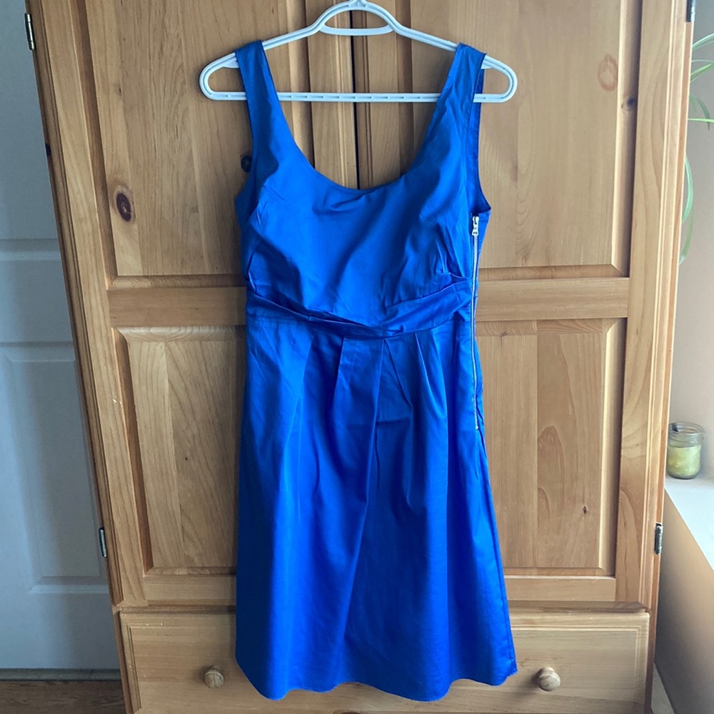 Elie Tahari Periwinkle Blue Sleeveless Dress
